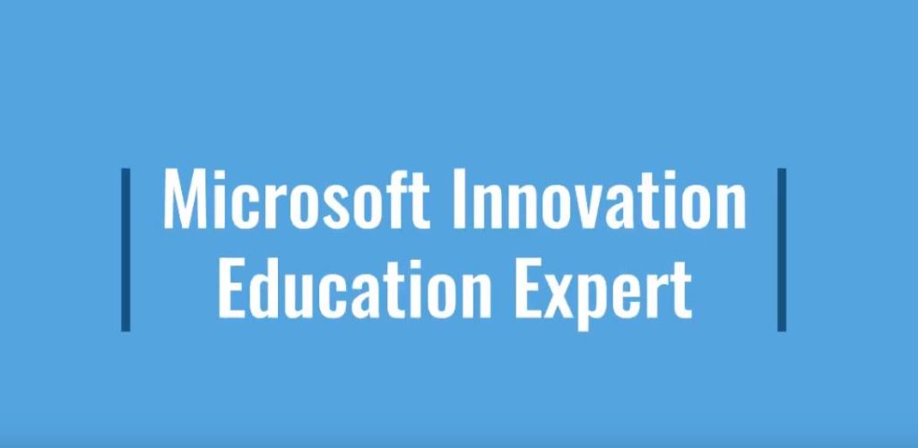 Microsoft Innovative Educator Expert&nbsp;Video