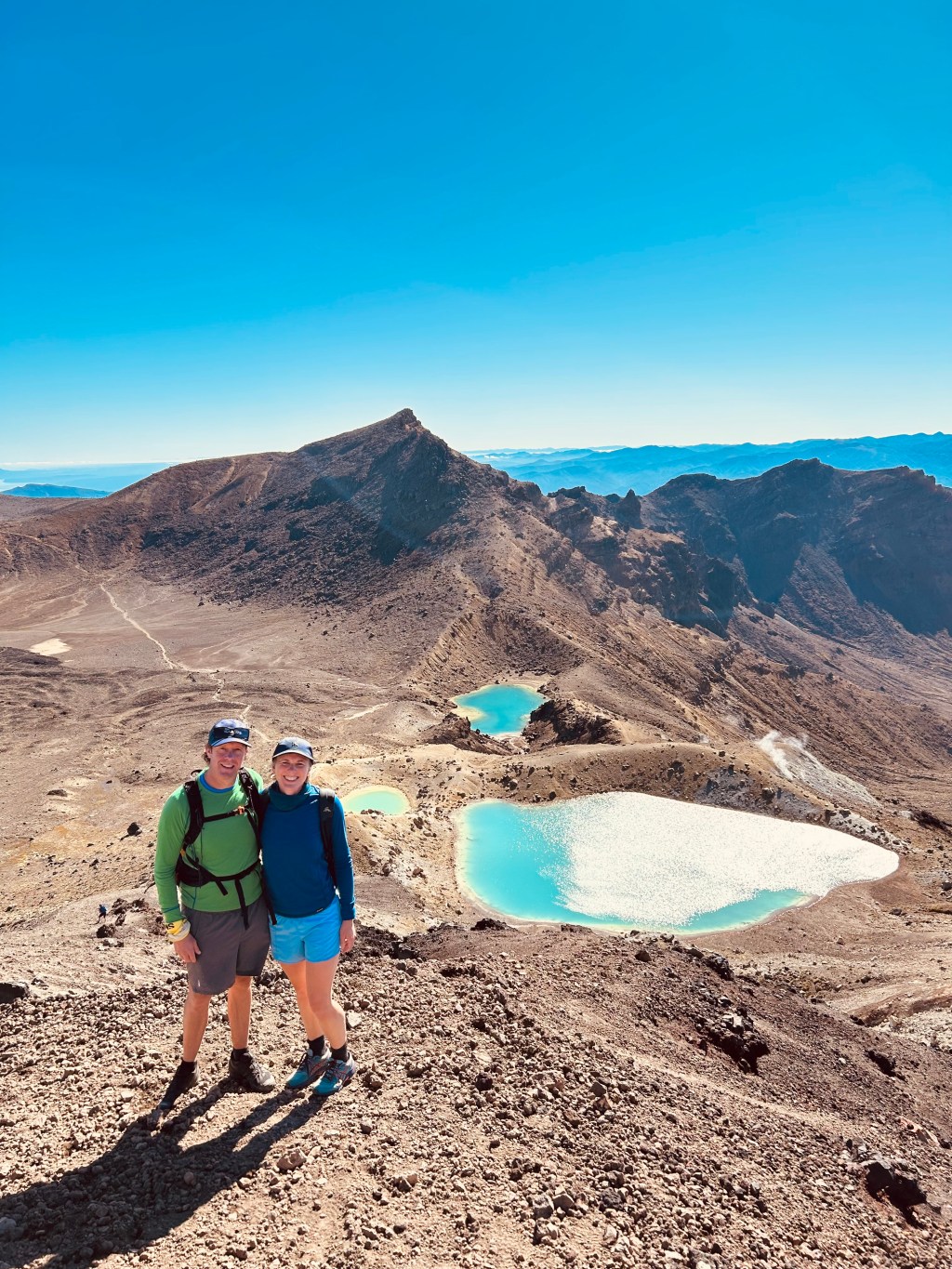Across the Tongariro Alpine&nbsp;Crossing